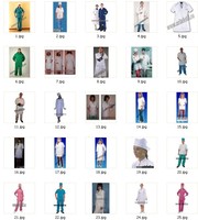 Медицинские халаты,  Медицинские костюмы